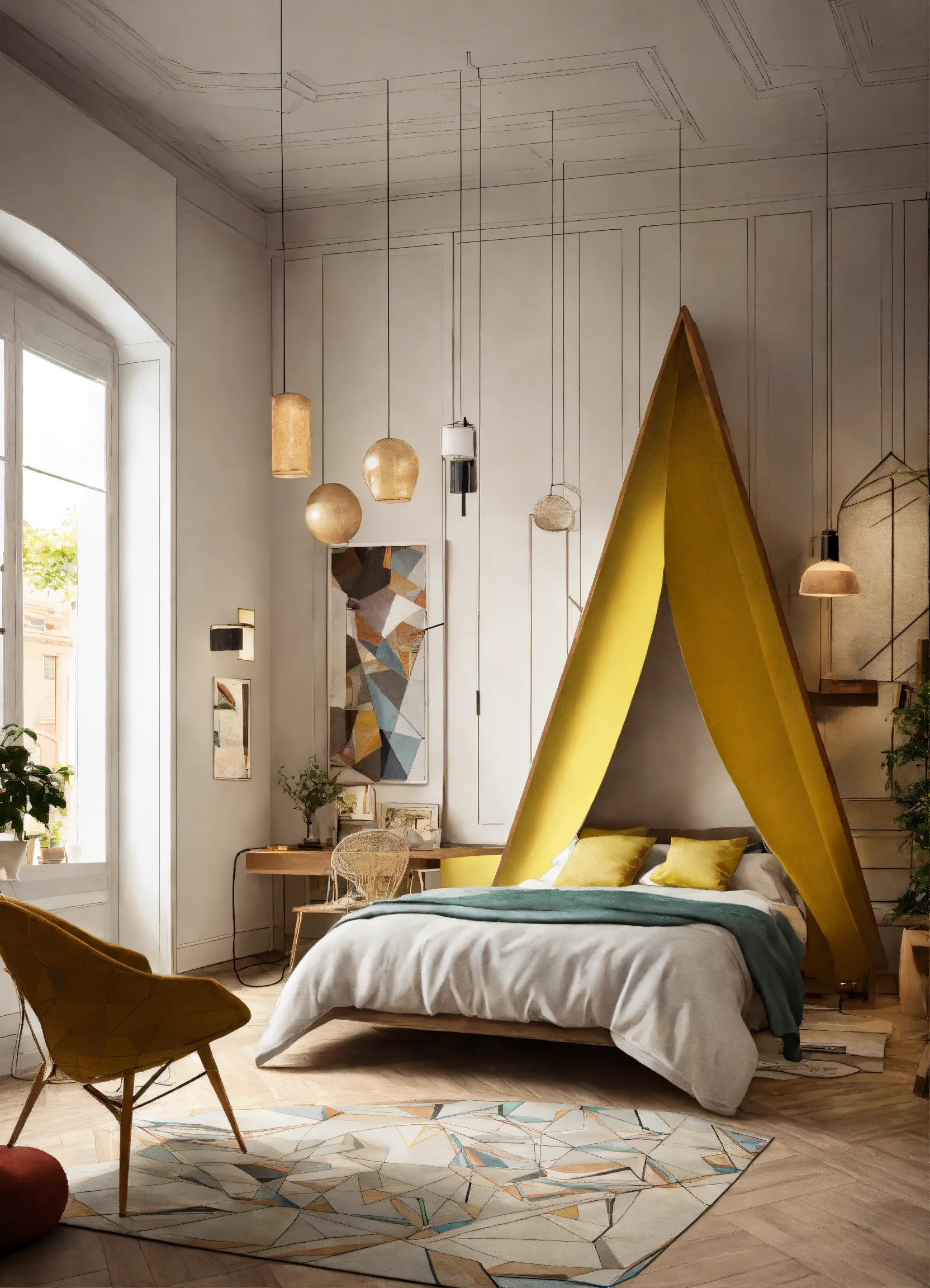 Luxury classic interior with sophisticated details